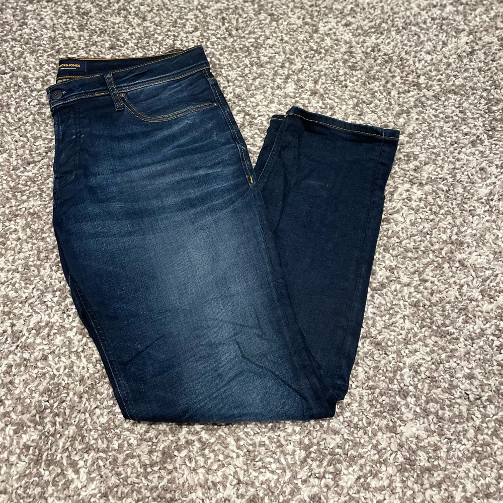 Jack & Jones Dark Blue Jean - Picture 3 of 10
